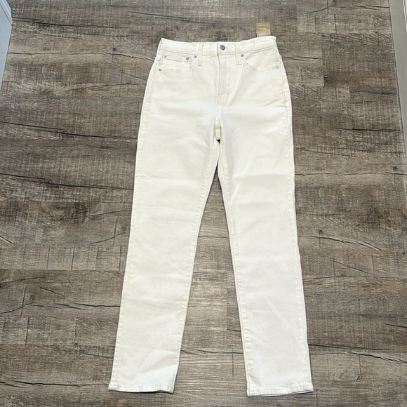 NWT!! Madewell - The Perfect Vintage Jean - White - Size W24 - Picture 4 of 10